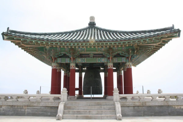 The Korean Friendship Bell pavilion in San Pedro, 2009
